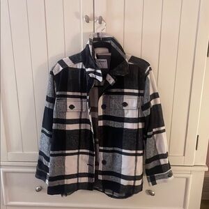 Old Navy Black and White Jacket